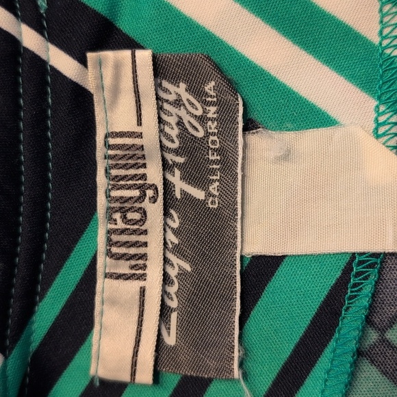 Vintage Edith Flagg‎ For I. Magnin Super 70s Wide Leg Pant Set Tunic and Pants - Picture 6 of 7